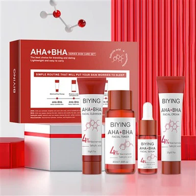 Biying AHA+BHA Series Care Set Set Set